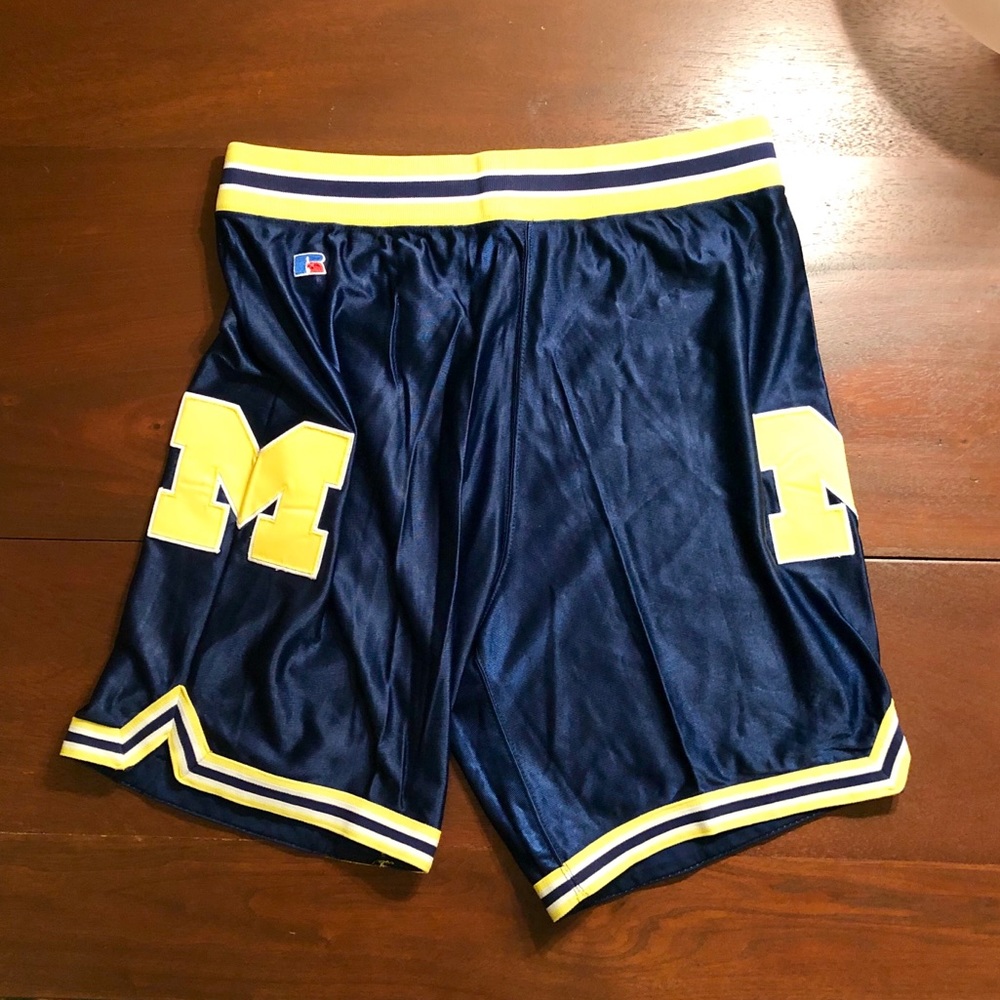 Vintage 90’s University of Michigan Team Shorts